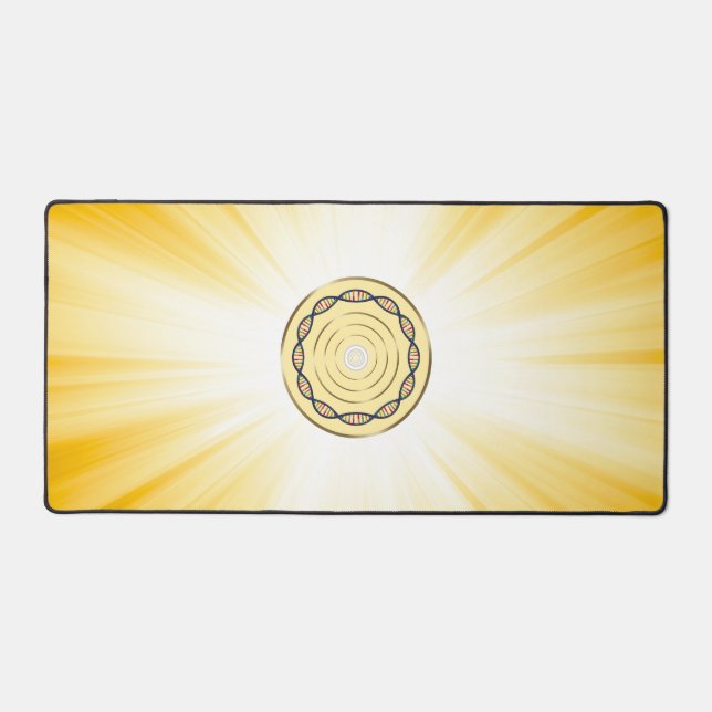 Cool desk mat for laptop and mouse (Front)