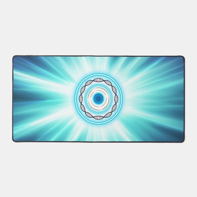 Cool desk mat for laptop and mouse (Front)