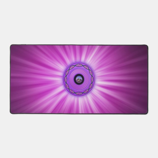 Cool desk mat for laptop and mouse (Front)