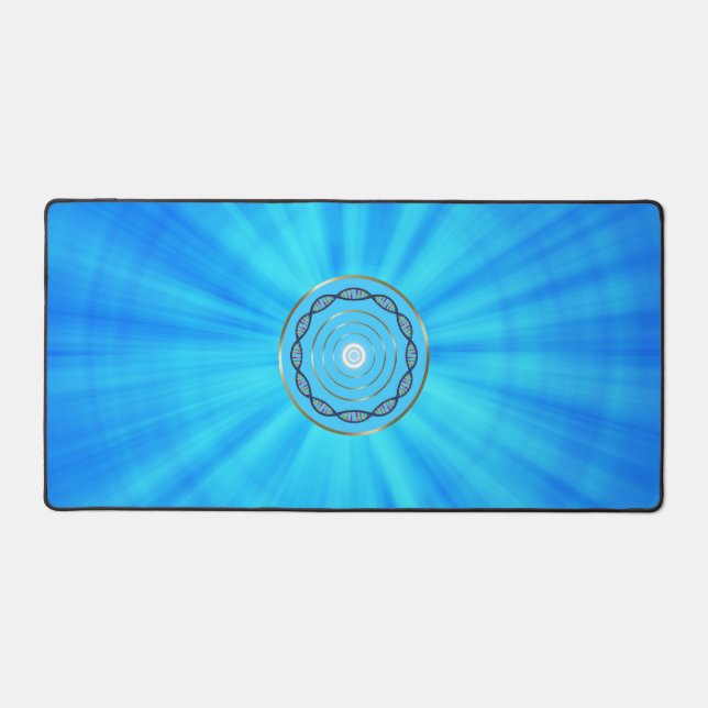 Cool desk mat for laptop and mouse (Front)