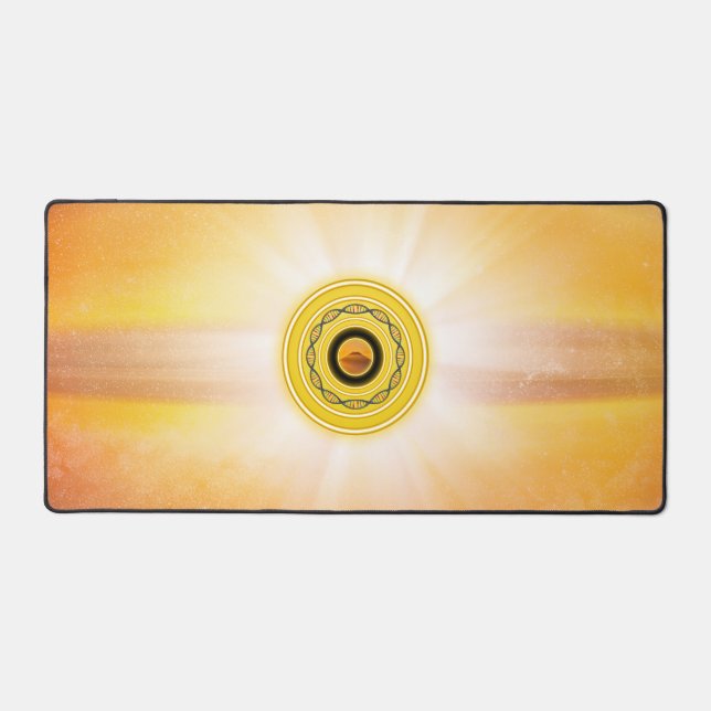 Cool desk mat for laptop and mouse (Front)