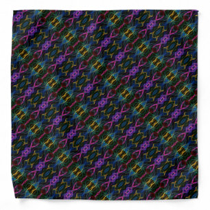 COOL Digital Artistic Pattern Bandana