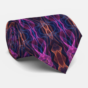 Cool Digital Multicolored Pattern  Neck Tie