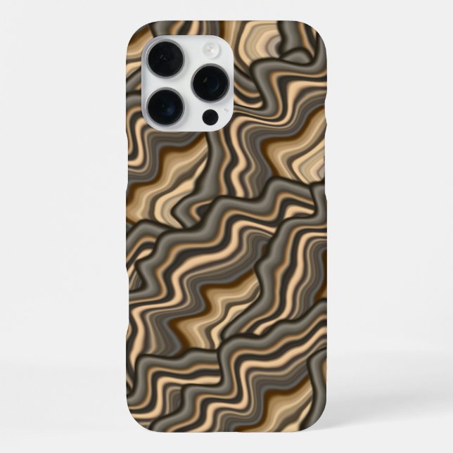 COOL Digital Rock Formation Iphone Case (Back)