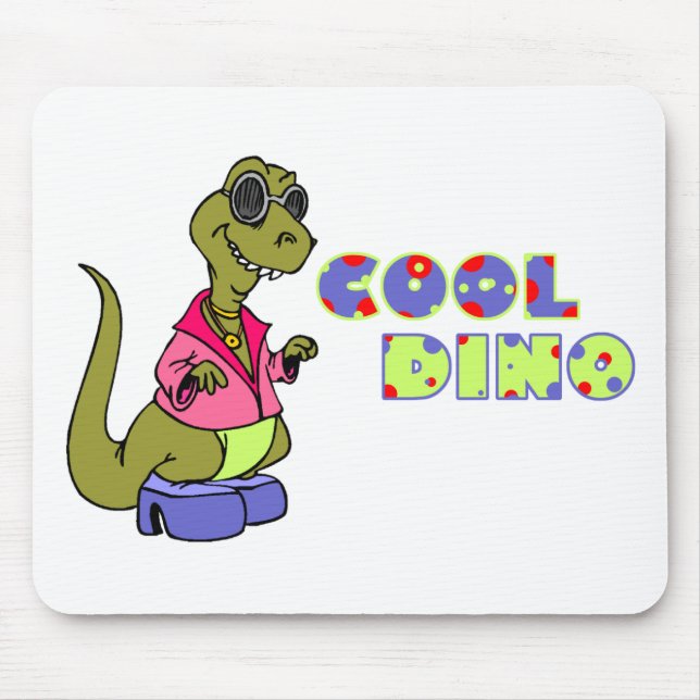 Cool Dino Mouse Pad (Front)