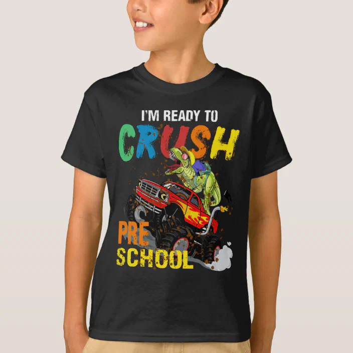 I'm ready to crush 1st Grade Dinosaur Back to school shirt T-Shirt