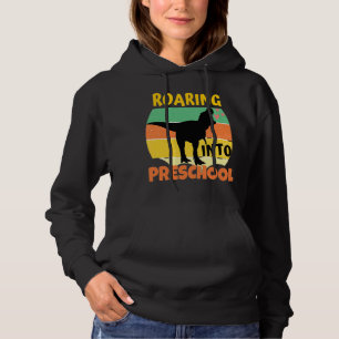 COOL DINOSAUR - ROARING INTO PRESCHOOL HOODIE