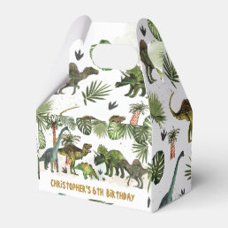  Cool Dinosaurs Jurassic Boy Birthday Party Favor Boxes