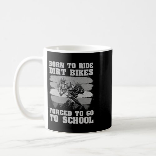Cool Dirt Bike For Men Women Kids Motocross Dirt B Coffee Mug