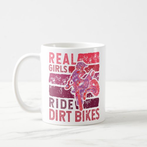 Cool Dirt Bike For Women Girls Motocross Biker Rac Coffee Mug