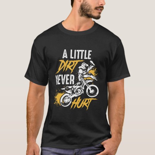 Cool Dirt Bike Gift For Boys And Girls Motocross T_Shirt