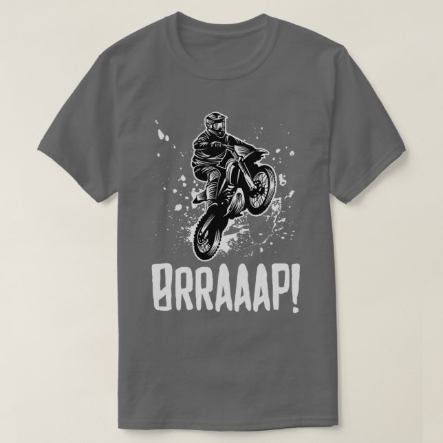 Cool dirt bike rider  T-Shirt (Design Front)