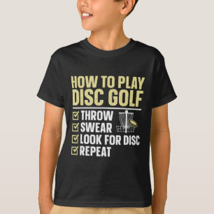 Cool Disc Golf Art For Men Women Kids Golfer Disc  T-Shirt