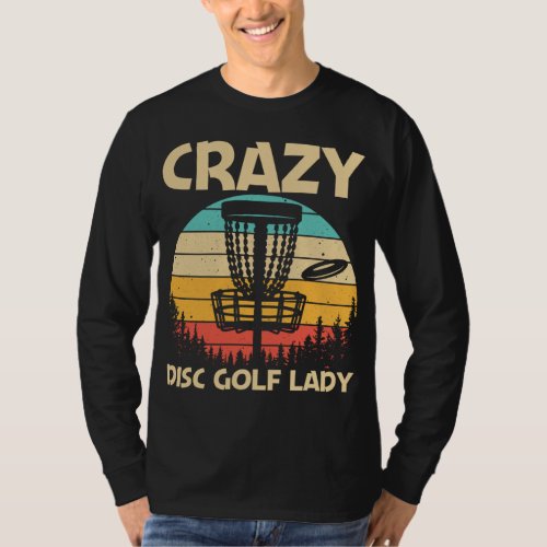 Cool Disc Golf Design For Women Mom Disc Golf Love T_Shirt