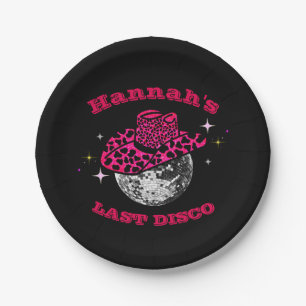  Cool Disco Cowgirl  Bachelorette Party   Paper Pl Plates
