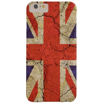 Cool Distressed Union Jack English Flag Barely There Iphone 6 Plus Case by sc0001 at Zazzle