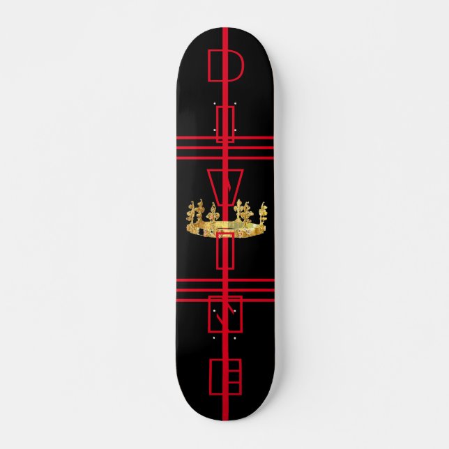 Cool Divine Design Skateboard for Beginners (Front)