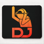 Cool Dj Art For Men Teen Boys Disc Jockey Music Pr Mouse Pad