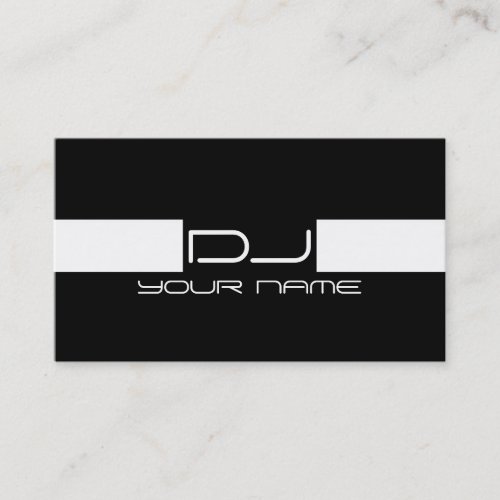 Cool DJ Business Card