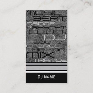 Cool DJ Business Card
