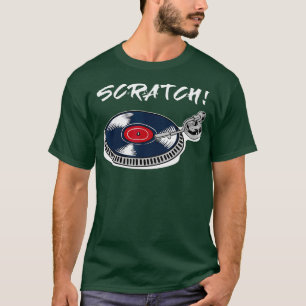 Cool Dj Deejay Scratch MC Disco Hip Hop Music T-Shirt