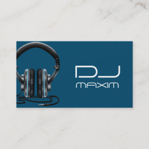 Cool DJ Music Business Card