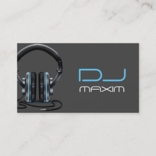 Cool DJ Music Business Card