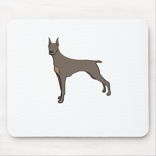 Cool Doberman Pinscher  Mouse Pad