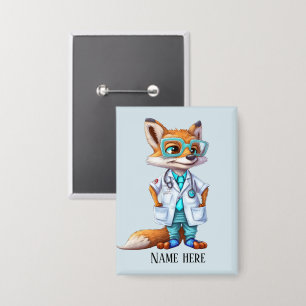 Cool Doctor bear add name Button