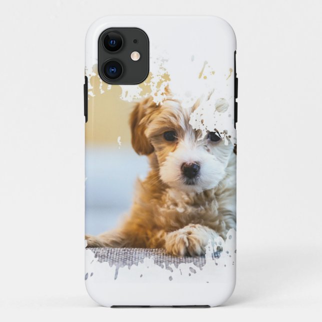 Cool Dog Artwork Case-Mate iPhone Case (Back)