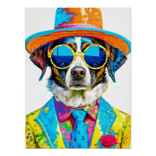 Cool dog collection no 3 Poster
