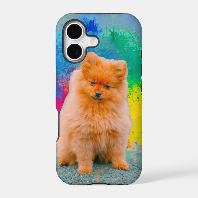 Cool Dog Design Iphone Case (Back)