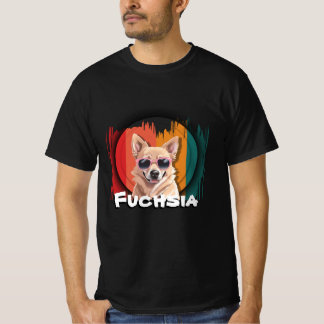 Cool Dog Fuchsia – Fun and Stylish Pet T-Shirt