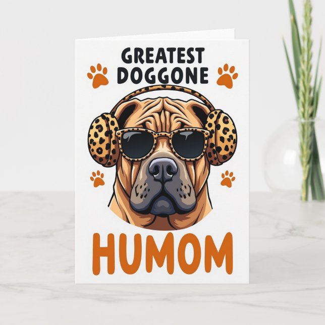 Cool Dog Humom Card (Front)