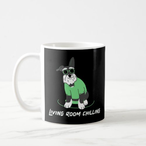 Cool Dog  Living Room Chilling Dog  Coffee Mug