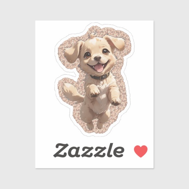 cool dog sticker (Sheet)
