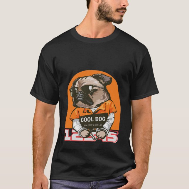 Cool Dog  T-Shirt (Front)