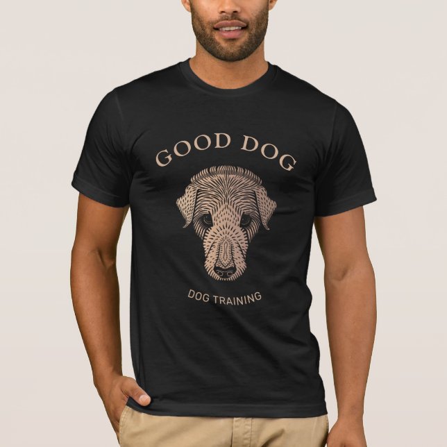 Cool Dog Trainer Training T-Shirt (Front)