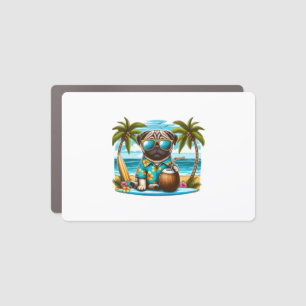 Cool Dogzz a cool pug with sunglasses Classic T-Sh Car Magnet