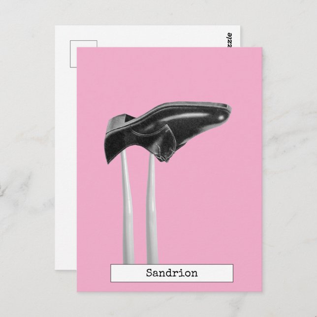 Cool Doll Fashion Postcard (Front/Back)