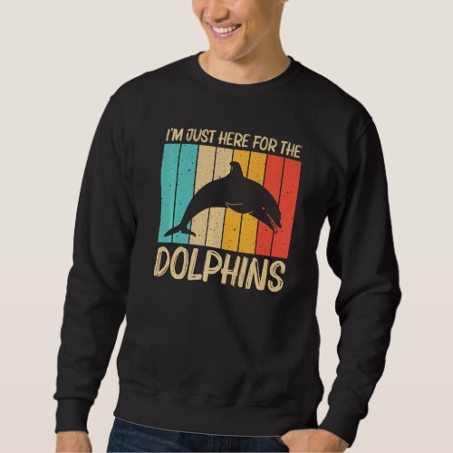 Cool Dolphin For Men Women Dolphins Beluga Whale S Sweatshirt