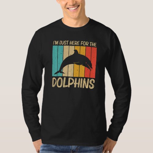 Cool Dolphin For Men Women Dolphins Beluga Whale S T_Shirt