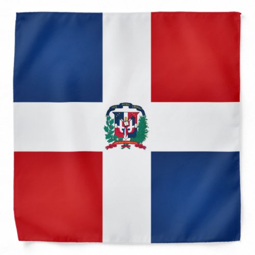 Cool Dominican Republic Flag Fashion Bandana