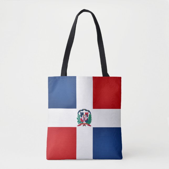 Cool Dominican Republic Flag Fashion Tote Bag (Front)