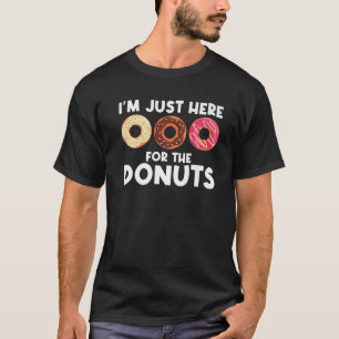 Cool Donut Art For Men Women Sugar Glazed Chocolat T-Shirt
