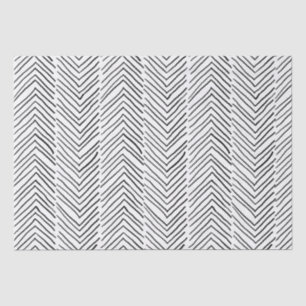 Cool Doodle Handmade Herringbone Boho Minimal Tissue Paper