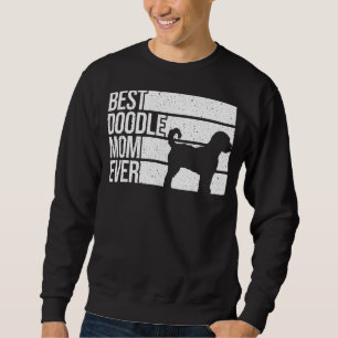 Cool Doodle Mom Art Women Girl Aussiedoodle Golden Sweatshirt