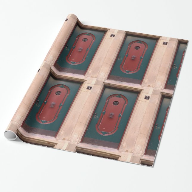 Cool Door Glossy Wrapping Paper, 30 in x 6 ft Wrapping Paper (Unrolled)