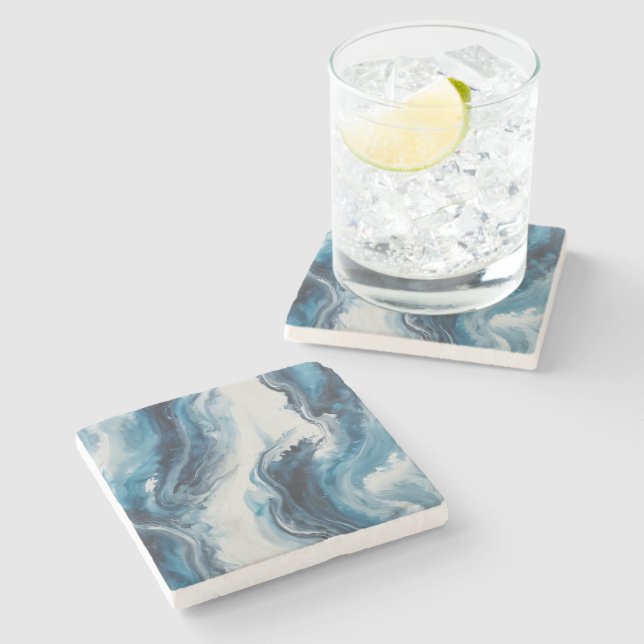 Cool down stone coaster (Side)