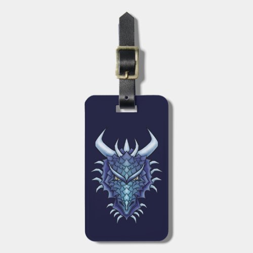 Cool Dragon Fantasy DND Roleplaying Nerdy Luggage Tag